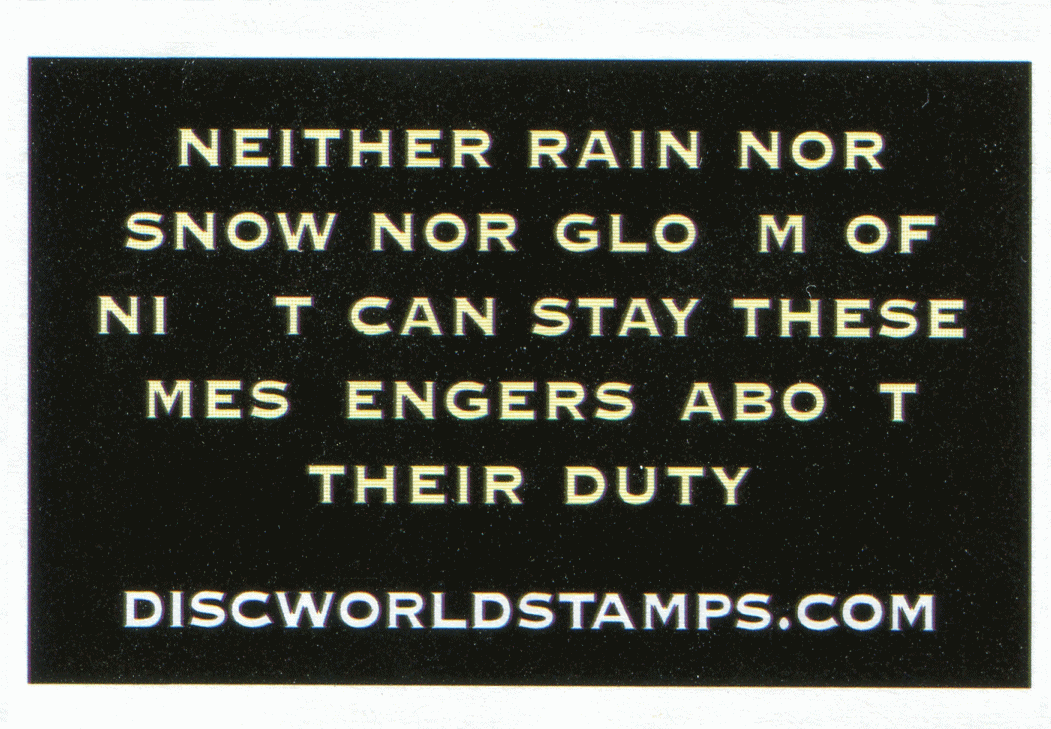 [Scan required]   Copyright 2010-2025© Discworld Emporium
